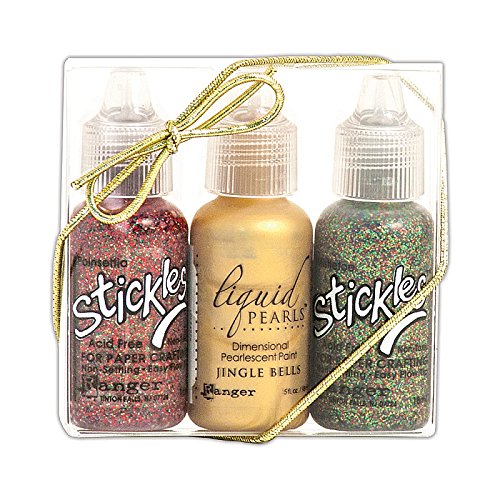 Stickles Glitter Glue/ Liquid Pearls Yuletide Kit (Includes Poinsettia –  Capital Books and Wellness